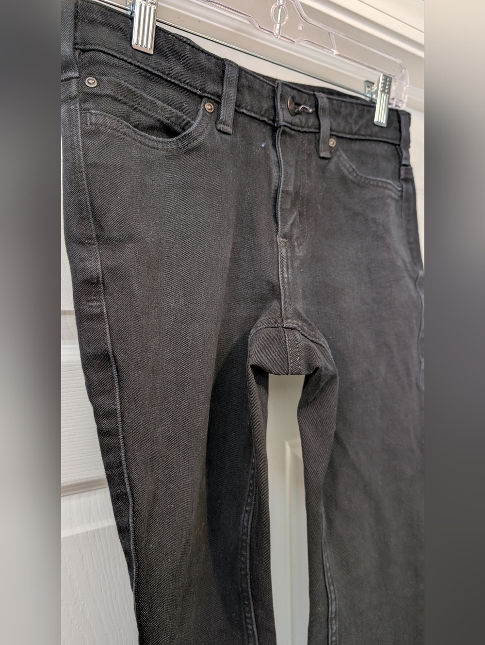 Carhartt Women's Black Rugged Flex Slim Fit Five Pocket Pant Style #104214 Sz 2R - Picture 6 of 15